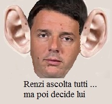 Renzi ascolta